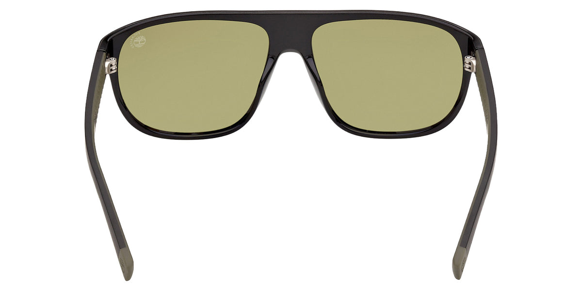Timberland TB00094 01R 60 - Shiny Black / Green Polarized #id:tb0009401r_s:100120