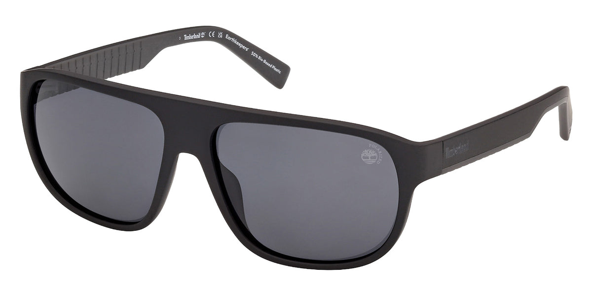 Timberland TB00094 02D 60 - Matte Black / Smoke Polarized #id:tb0009402d_s:102105