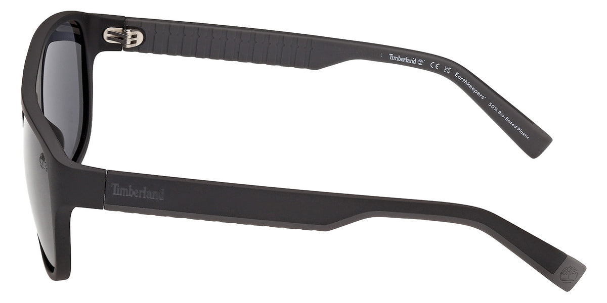 Timberland TB00094 02D 60 - Matte Black / Smoke Polarized #id:tb0009402d_s:102110