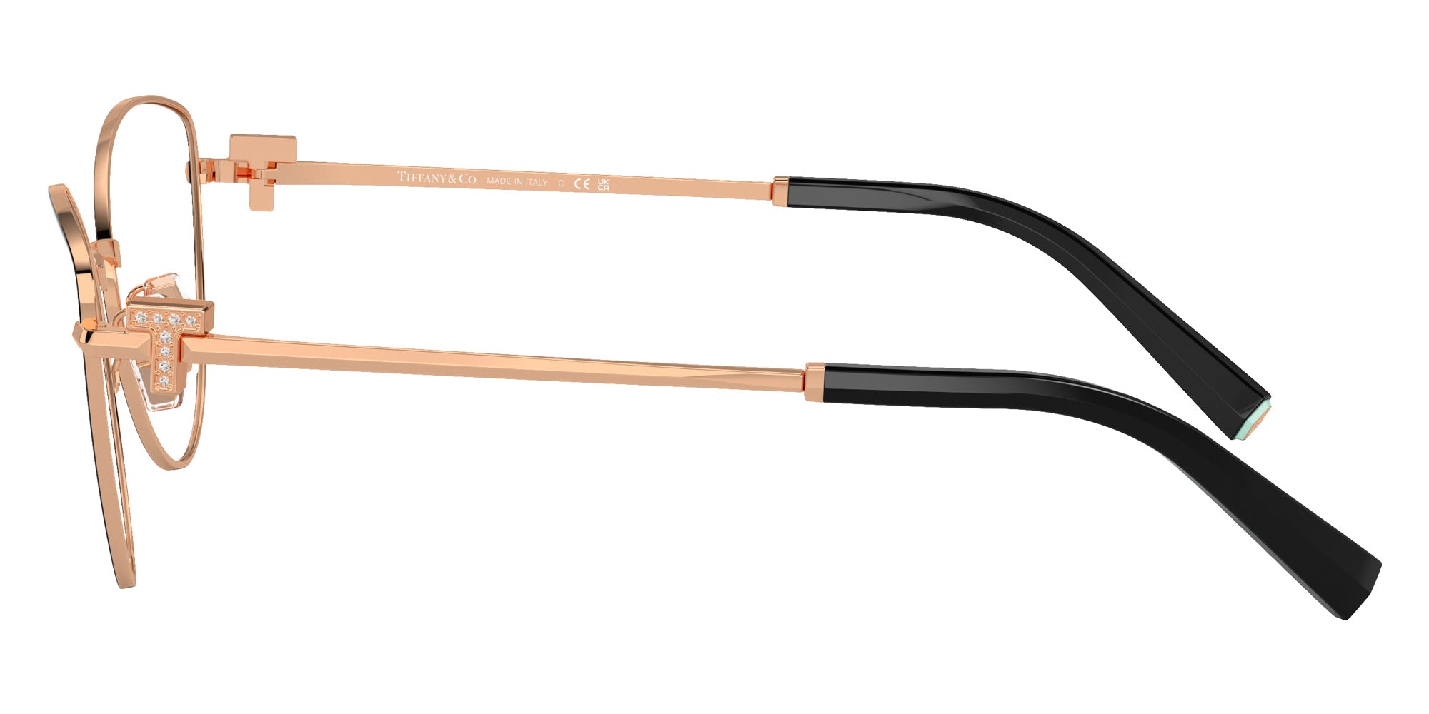 TIFFANY TF1159B 6162 54 - Black on Rose Gold #id:tf1159b6162_s:104110