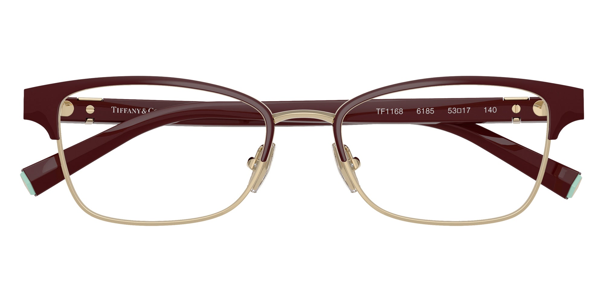 TIFFANY TF1168 6185 53 - Burgundy on Pale Gold #id:tf11686185_s:100120