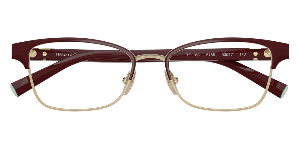 TIFFANY TF1168 6185 53 - Burgundy on Pale Gold #id:tf11686185_s:100120
