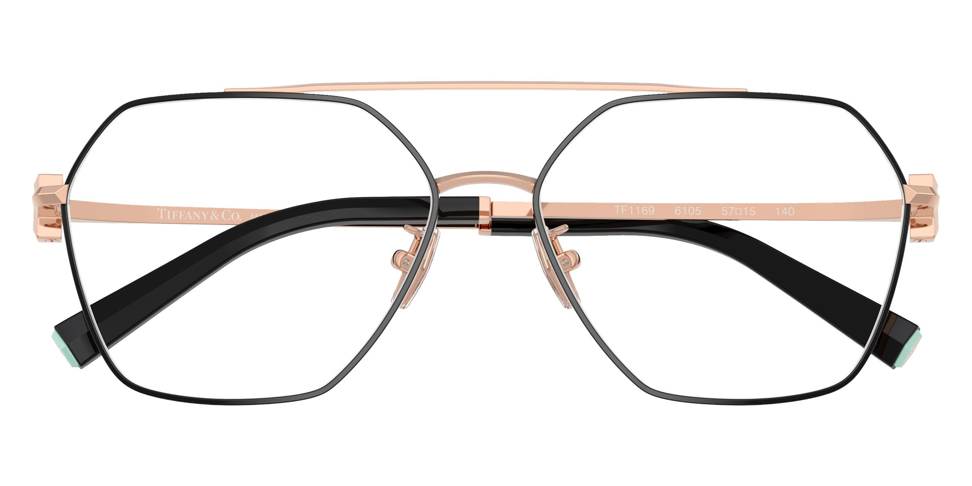 TIFFANY TF1169 6105 55 - Black on Rose Gold #id:tf11696105_s:104120
