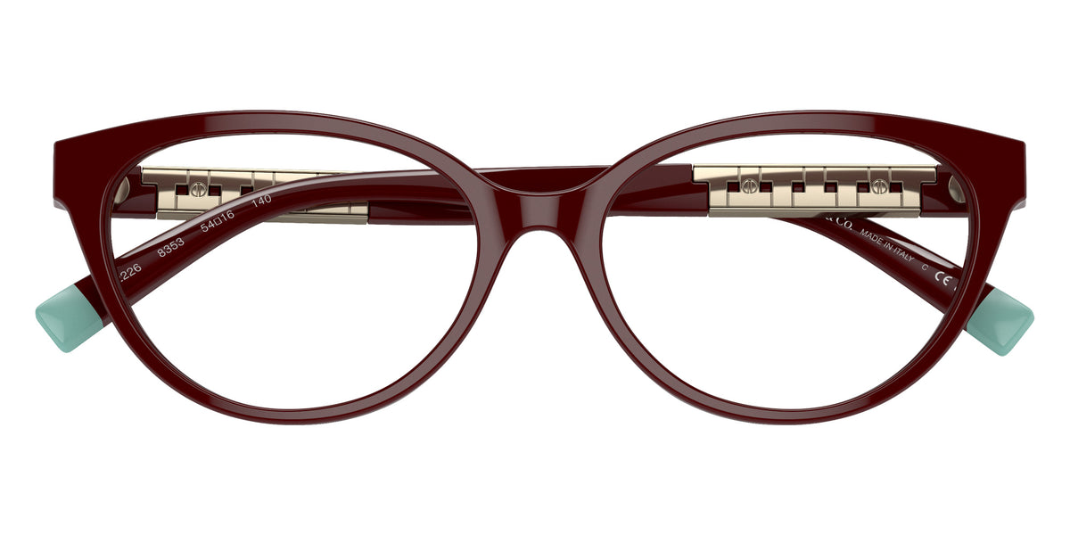 TIFFANY TF2226 8353 52 - Solid Burgundy #id:tf22268353_s:100120