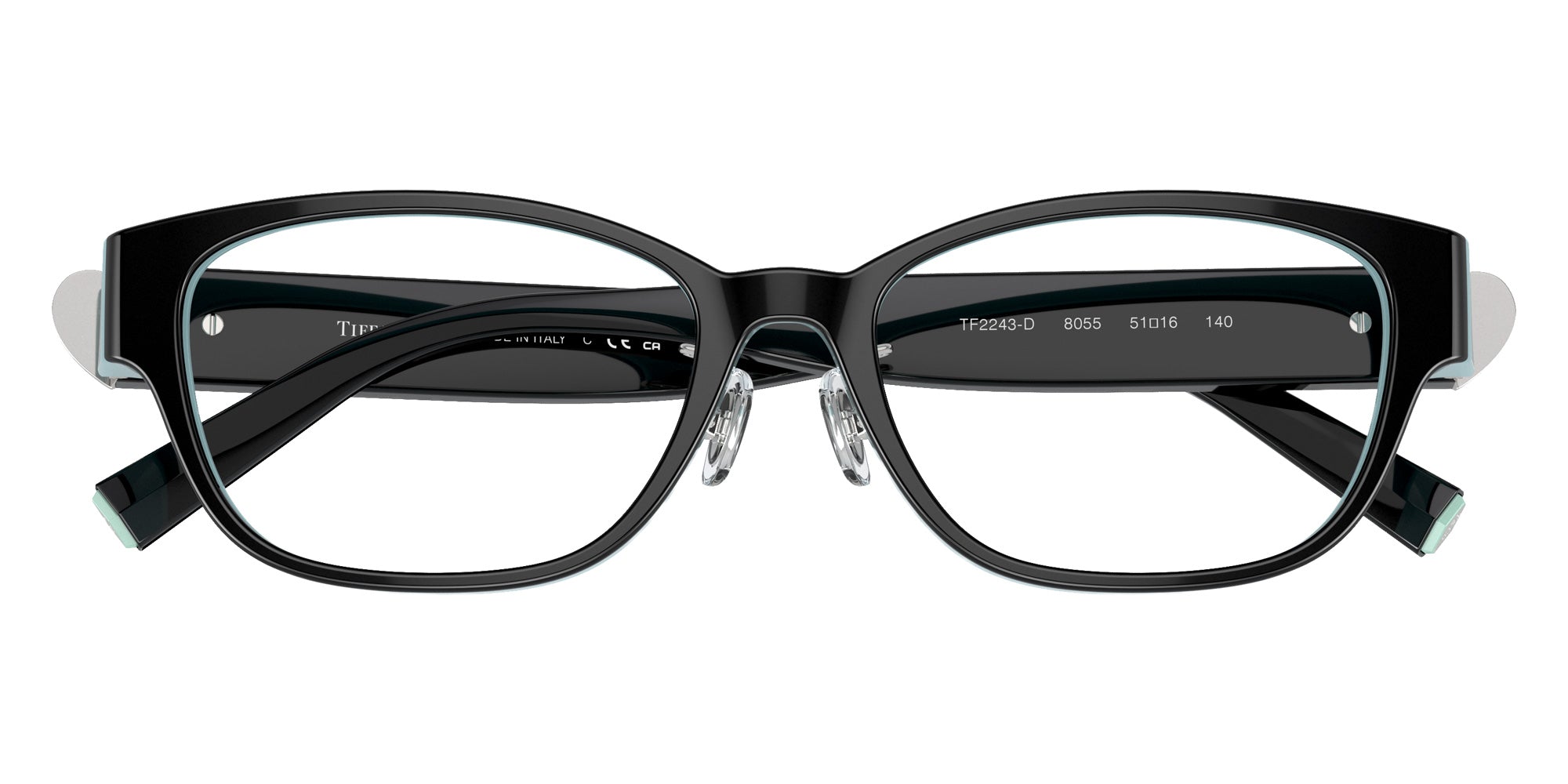 TIFFANY TF2243D 8055 51 - Black on Tiffany Blue #id:tf2243d8055_s:102120