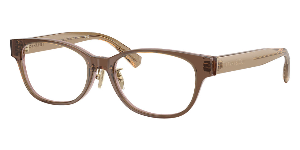 TIFFANY TF2263D 8255 53 - Brown Transparent on Pink #id:tf2263d8255_s:102105