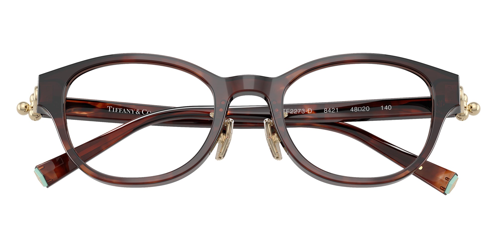 TIFFANY TF2273D 8421 48 - Spotted Brown Havana #id:tf2273d8421_s:102120