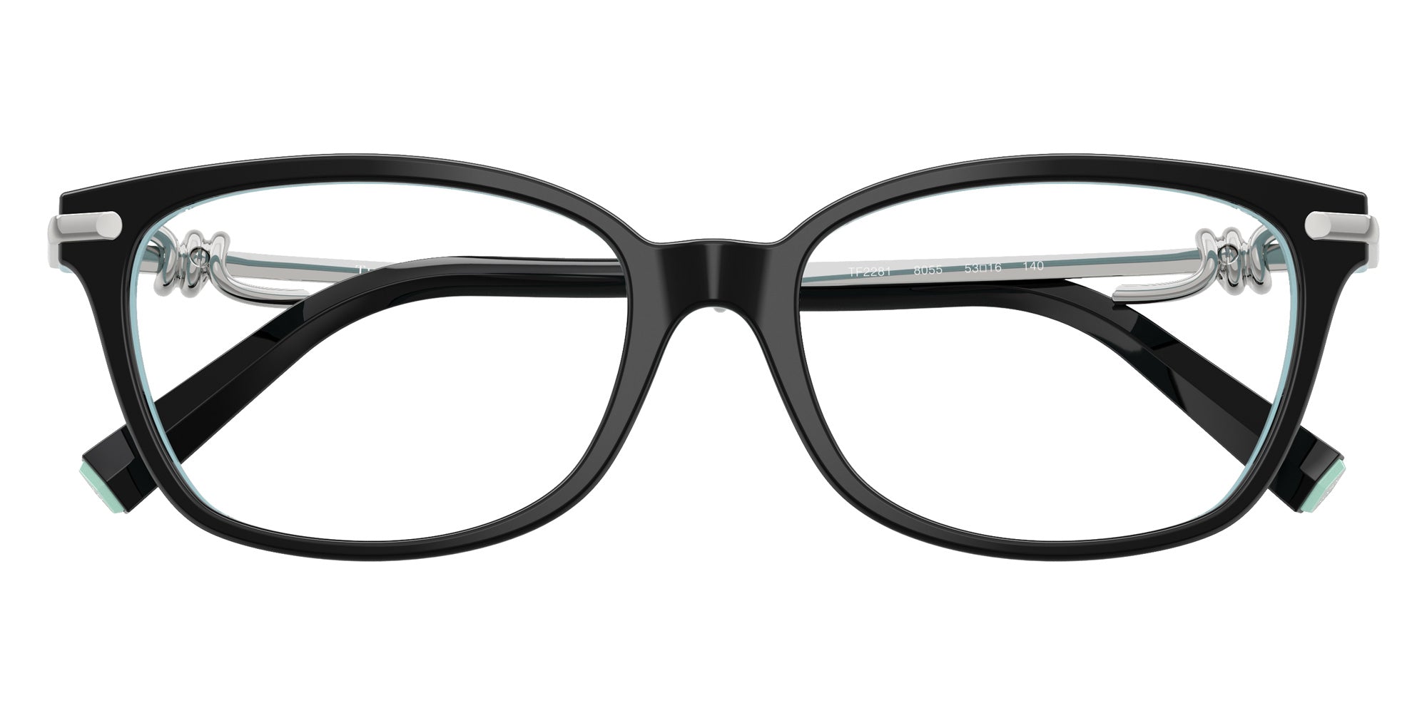 TIFFANY TF2281 8055 53 - Black on Tiffany Blue #id:tf22818055_s:102120