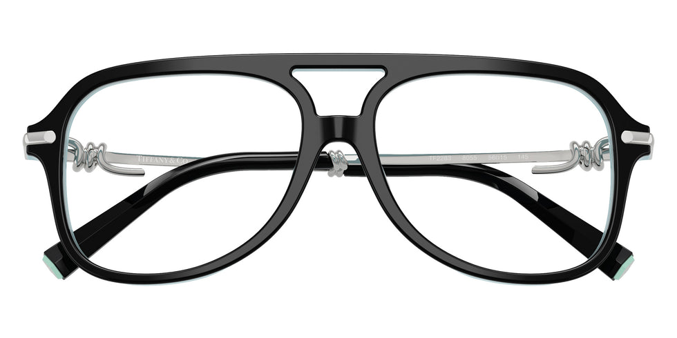 TIFFANY TF2283 8055 54 - Black on Tiffany Blue #id:tf22838055_s:100120