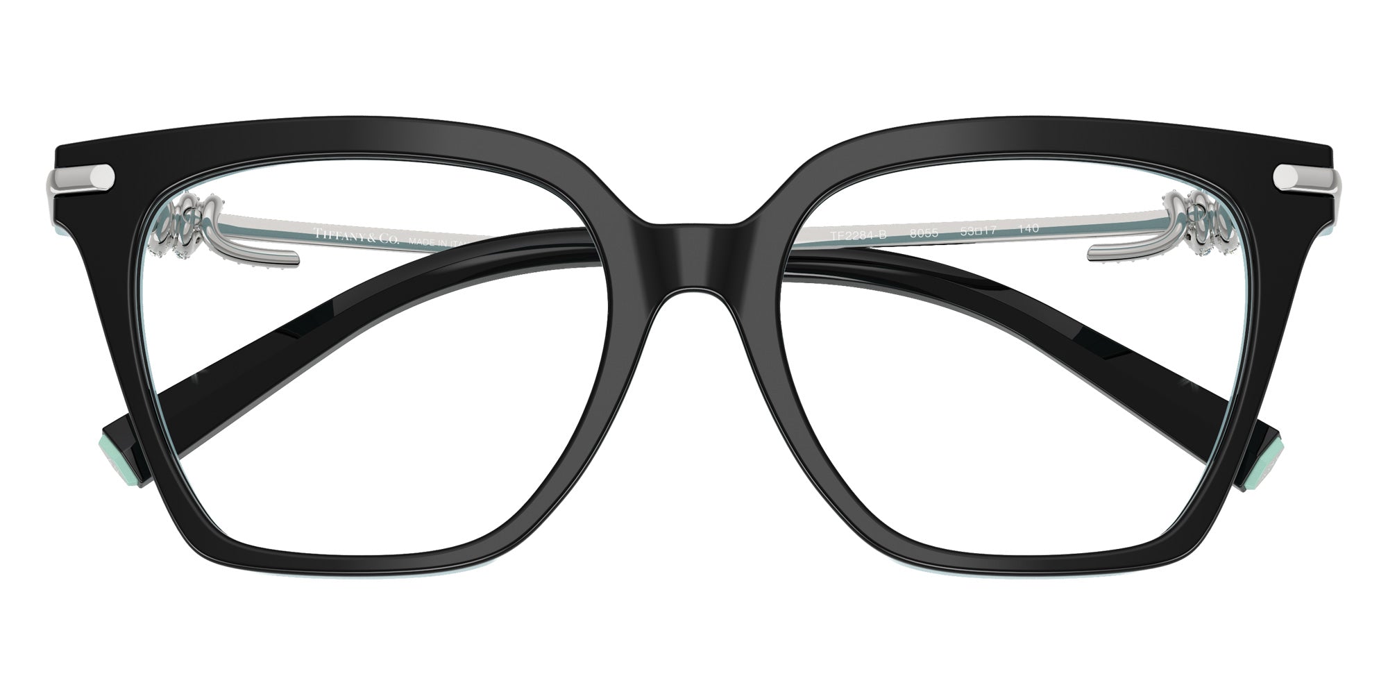 TIFFANY TF2284B 8055 51 - Black on Tiffany Blue #id:tf2284b8055_s:108120