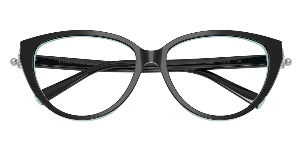 TIFFANY TF2292F 8055 55 - Black on Tiffany Blue #id:tf2292f8055_s:102120