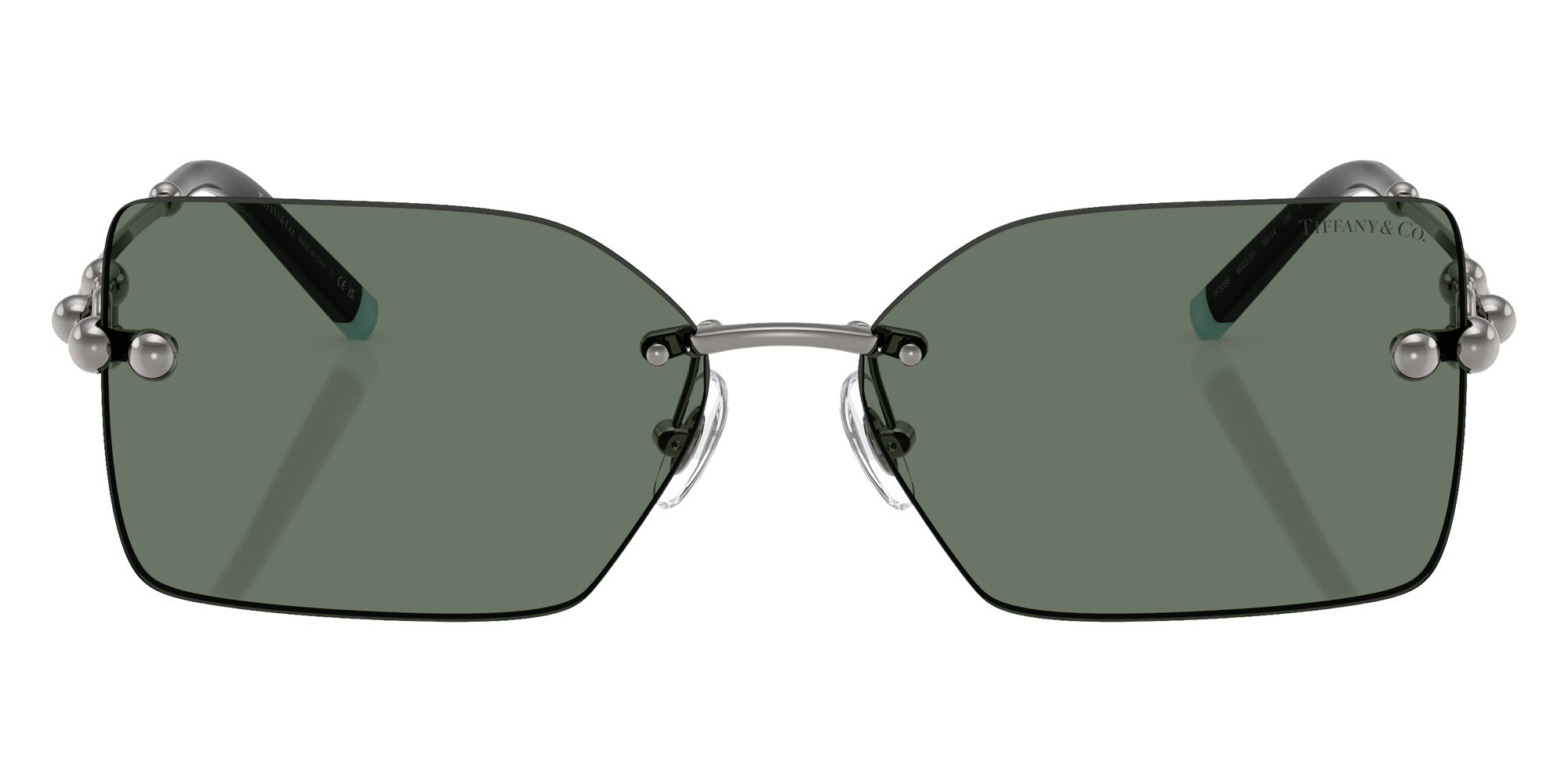 TIFFANY TF3088 60033H 59 - Gunmetal / Dark Green #id:tf308860033h_s:100100