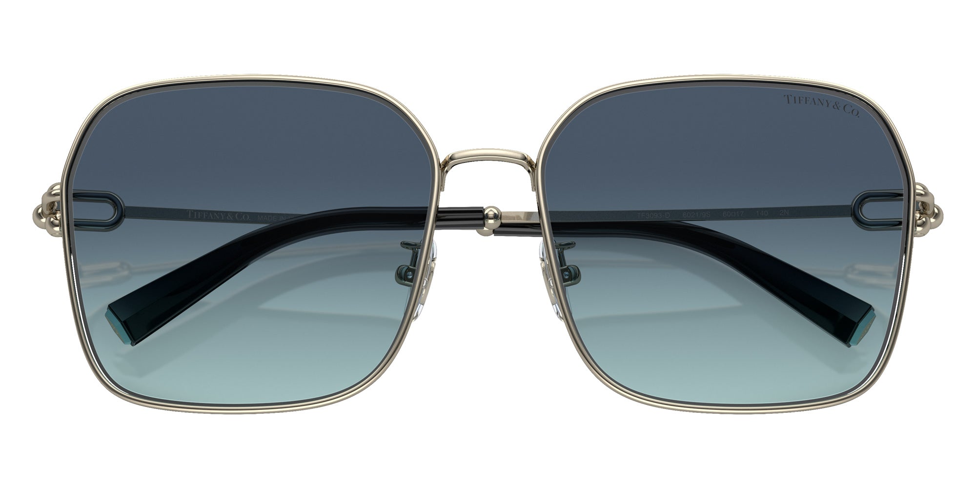 TIFFANY TF3093D 60219S 60 - Pale Gold / Azure Gradient Blue #id:tf3093d60219s_s:100120