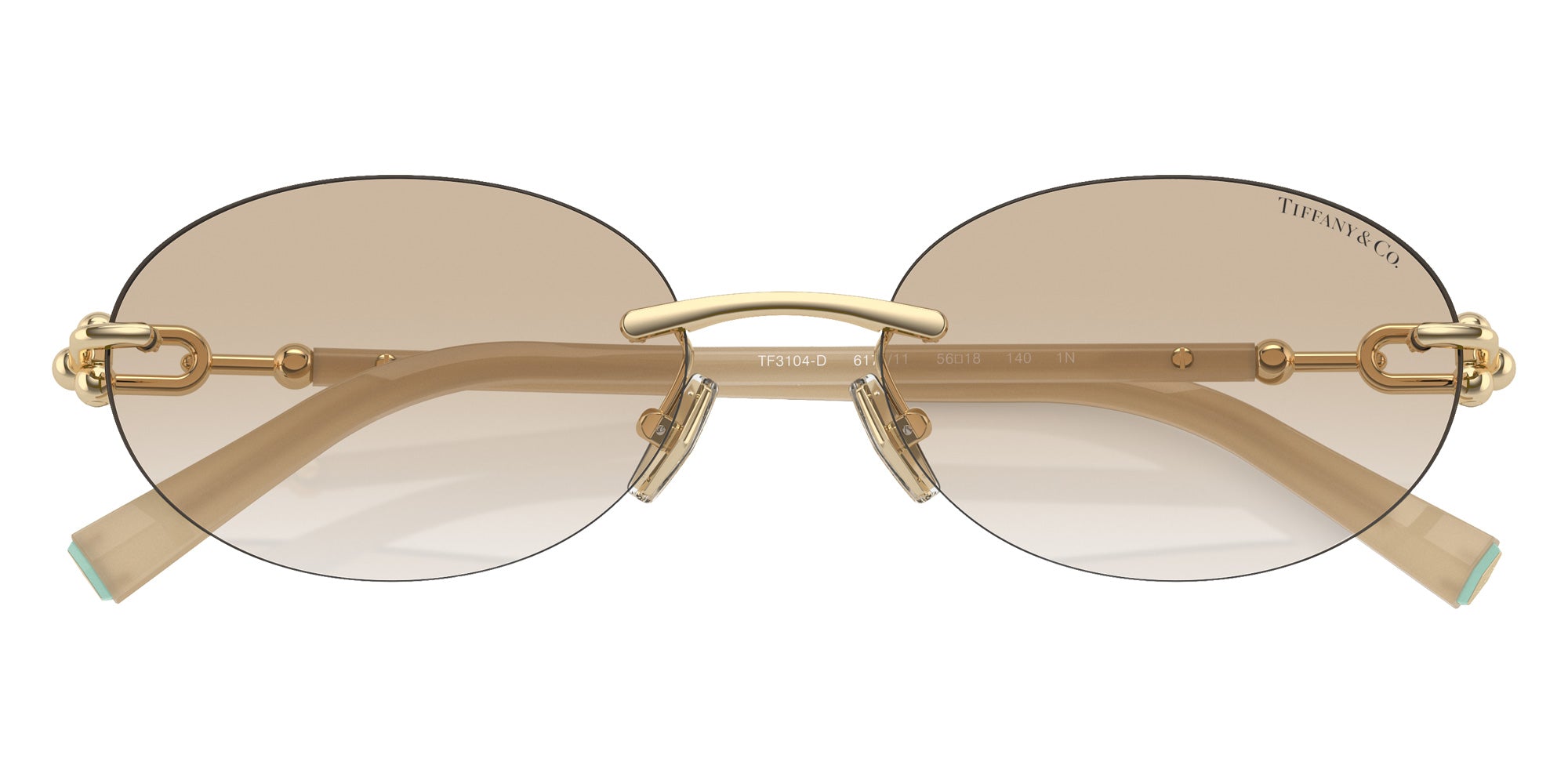 TIFFANY TF3104D 617811 56 - Pale Gold / Gray Gradient #id:tf3104d617811_s:104120