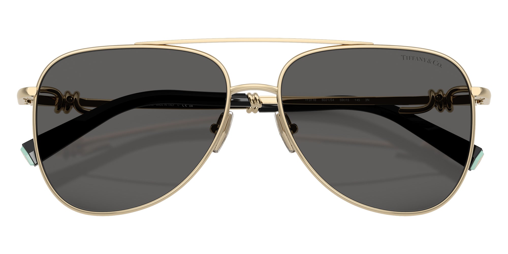 TIFFANY TF3116 6021S4 59 - Pale Gold / Dark Gray #id:tf31166021s4_s:100120
