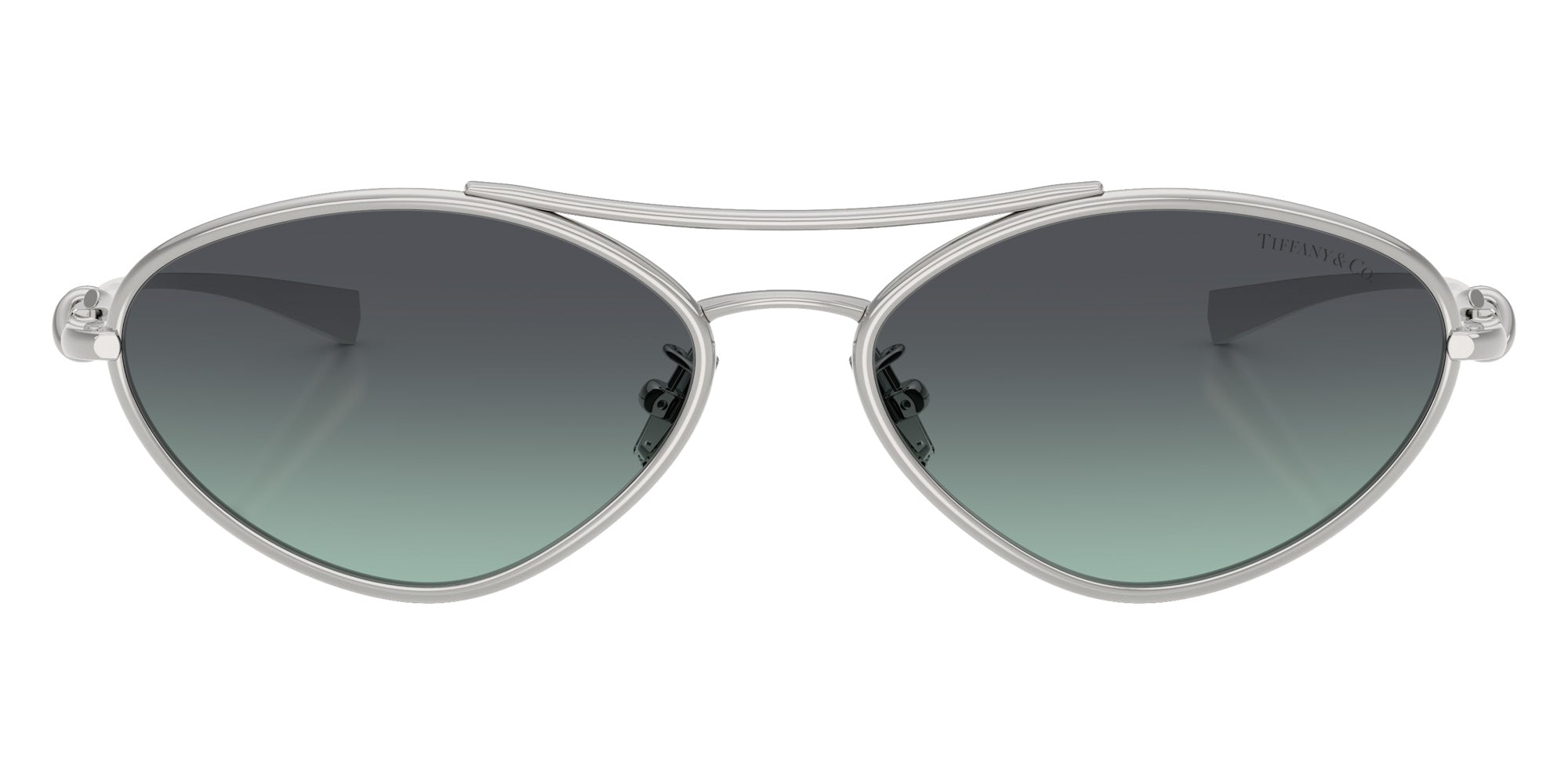 TIFFANY TF3117 60012G 58 - Silver / Azure/Dark Gray #id:tf311760012g_s:100100