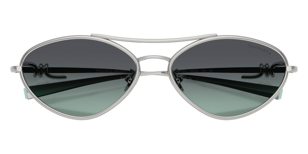 TIFFANY TF3117 60012G 58 - Silver / Azure/Dark Gray #id:tf311760012g_s:100120