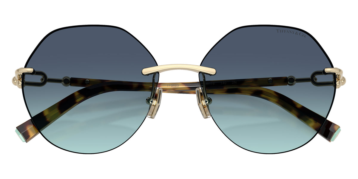 TIFFANY TF3123 60219S 58 - Pale Gold / Azure Gradient Blue #id:tf312360219s_s:100120
