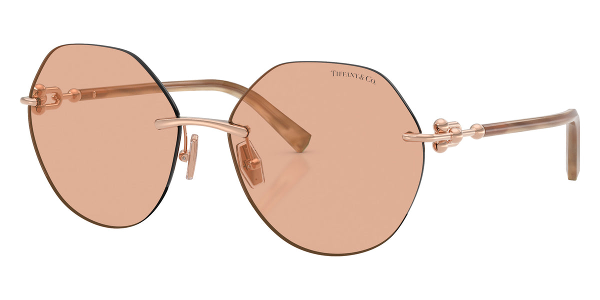 TIFFANY TF3123 6105A2 58 - Rose Gold / Light Brown Mirrored Silver Int #id:tf31236105a2_s:102105