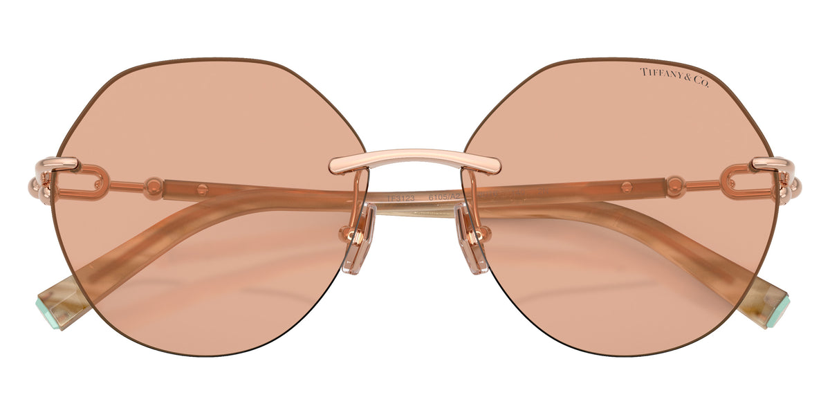 TIFFANY TF3123 6105A2 58 - Rose Gold / Light Brown Mirrored Silver Int #id:tf31236105a2_s:102120