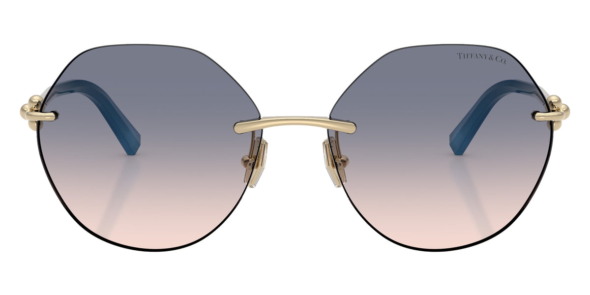 TIFFANY TF3123 619116 58 - Pale Gold / Light Brown Gradient Blue #id:tf3123619116_s:104100