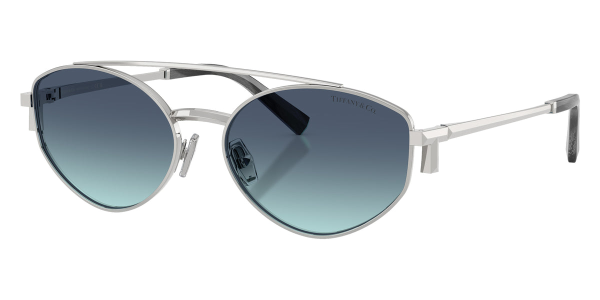 TIFFANY TF3125 60019S 56 - Silver / Azure Gradient Blue #id:tf312560019s_s:100105