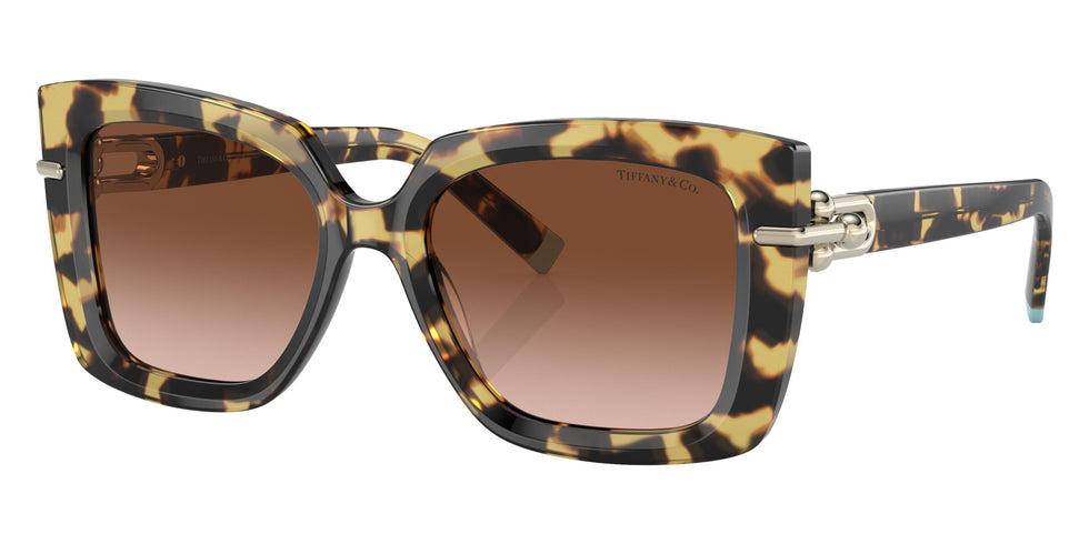 TIFFANY TF4199 80643B 53 - Yellow Havana / Brown Gradient #id:tf419980643b_s:102105