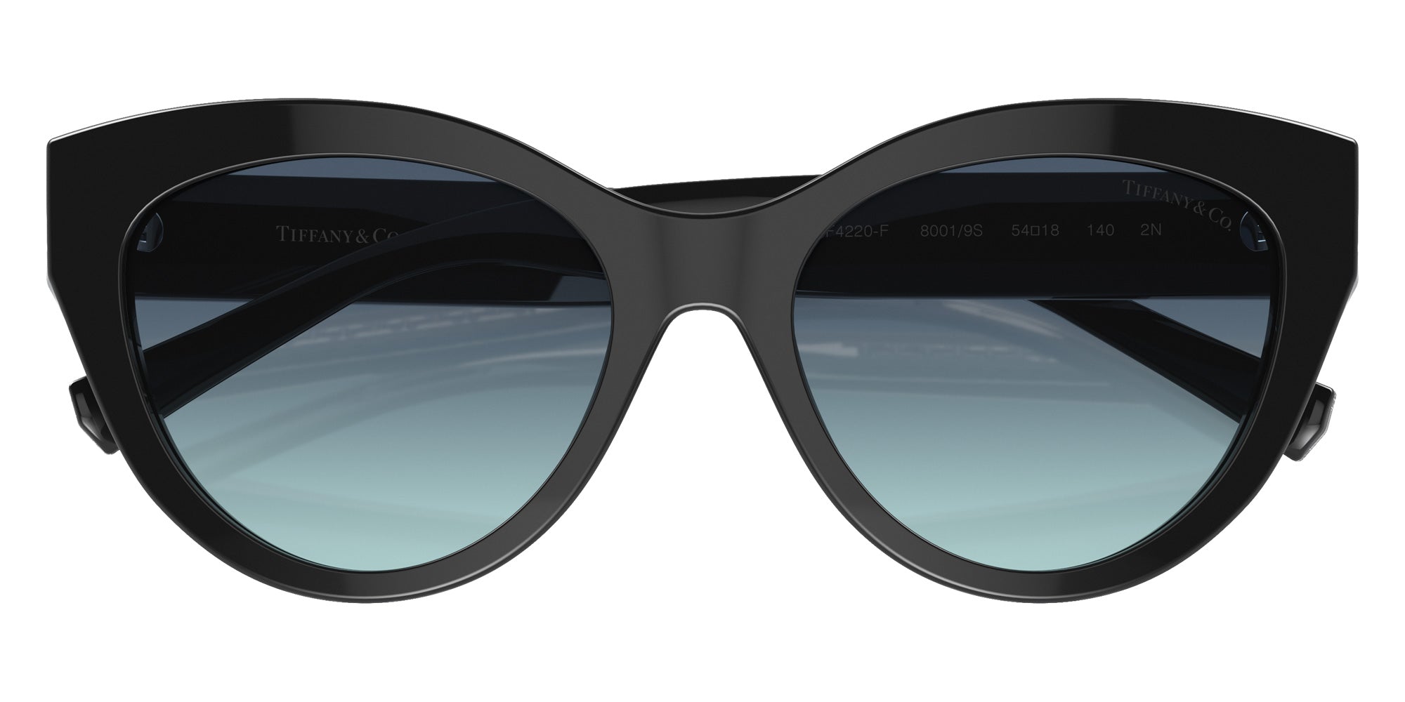 TIFFANY TF4220F 80019S 54 - Black / Azure Gradient Blue #id:tf4220f80019s_s:100120