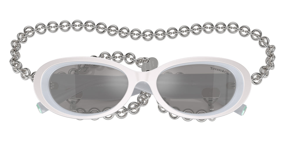 TIFFANY TF4221 84106G 54 - Silver Metallic / Light Gray Mirrored Silver #id:tf422184106g_s:100120