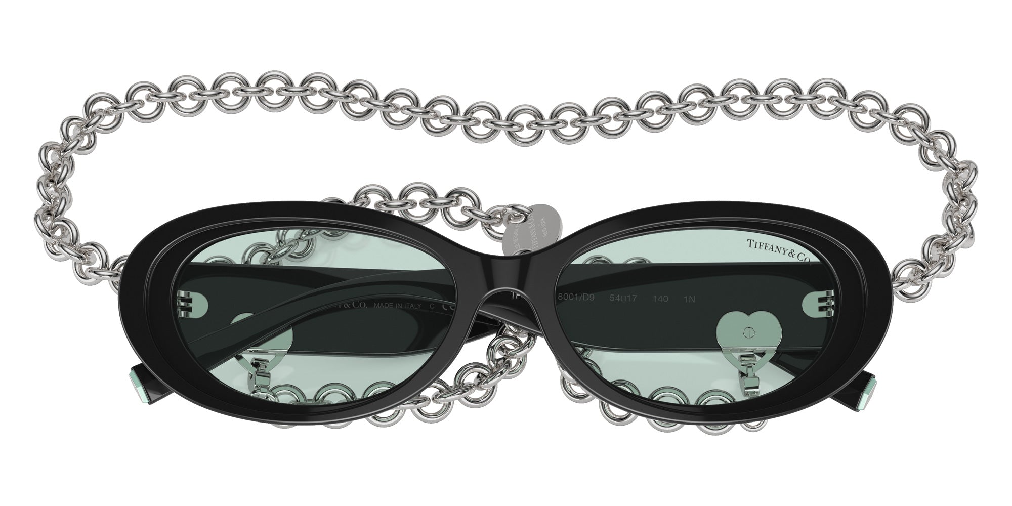 TIFFANY TF4221F 8001D9 54 - Black / Light Azure #id:tf4221f8001d9_s:100120