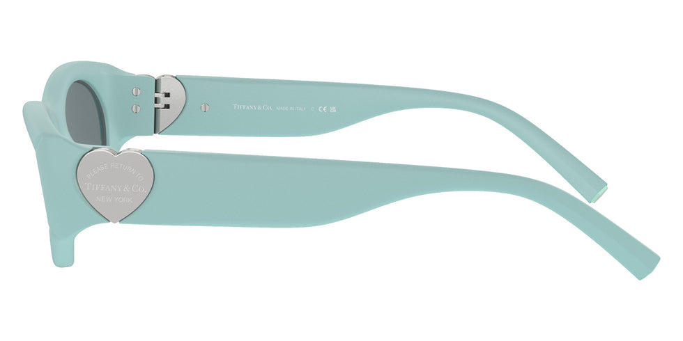 TIFFANY TF4222U 84146G 55 - Tiffany Blue Rubberized / Gray Mirrored Black #id:tf4222u84146g_s:100110