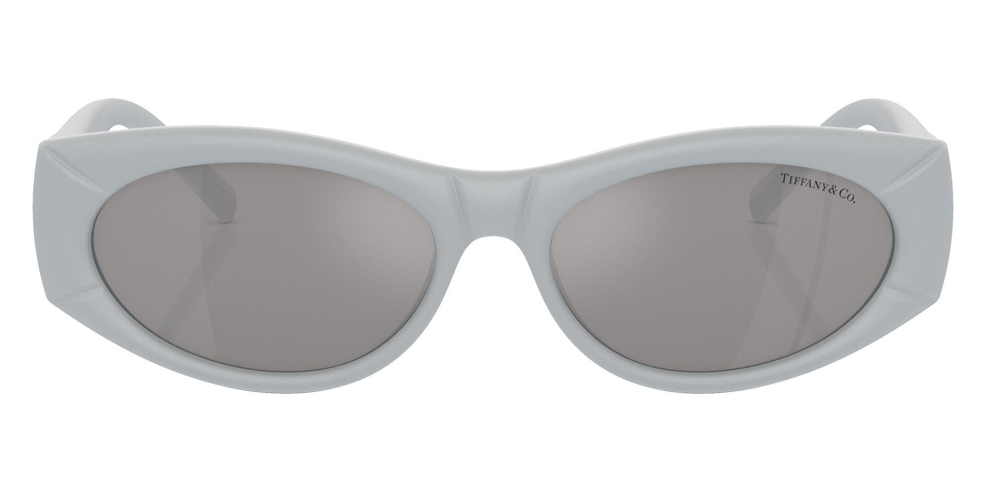 TIFFANY TF4222U 84156G 55 - Silver Metallic Rubberized / Light Gray Mirrored Silver #id:tf4222u84156g_s:102100