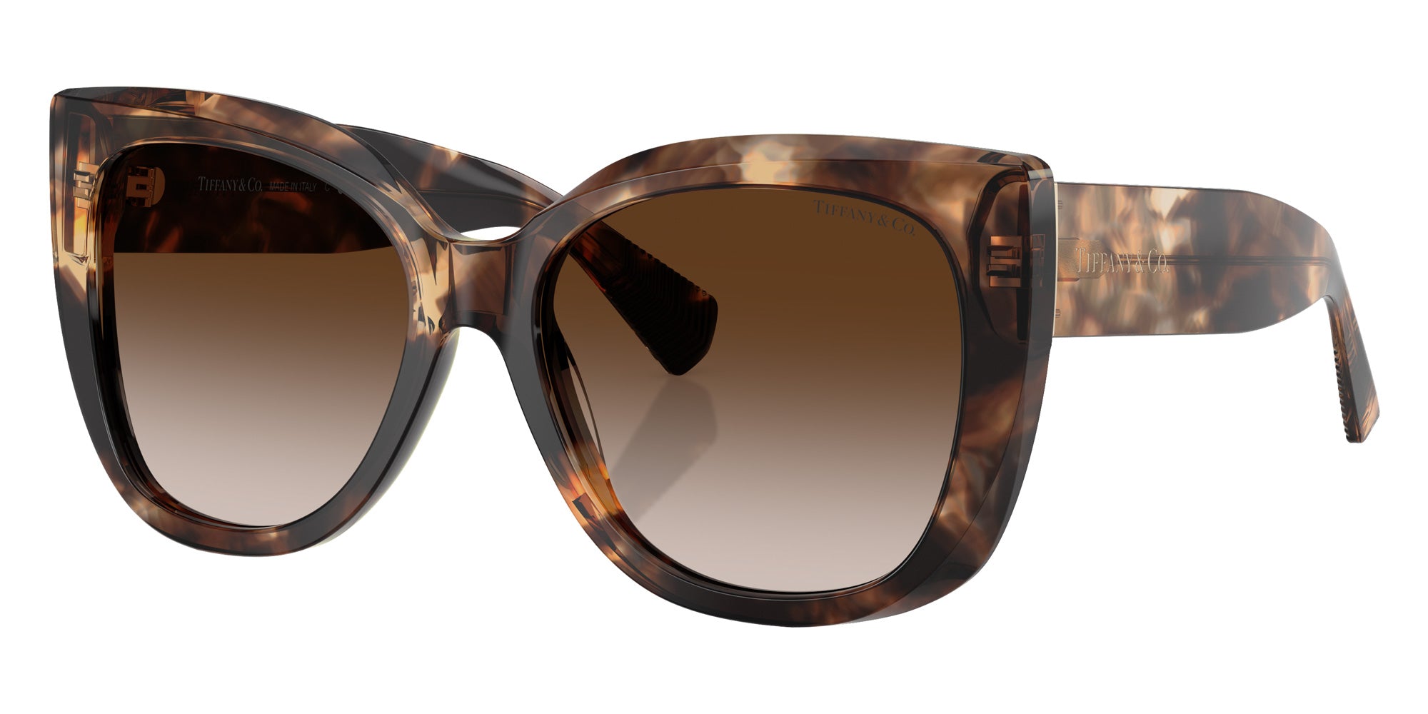 TIFFANY TF4229F 84213B 55 - Spotted Brown Havana / Brown Gradient #id:tf4229f84213b_s:100105