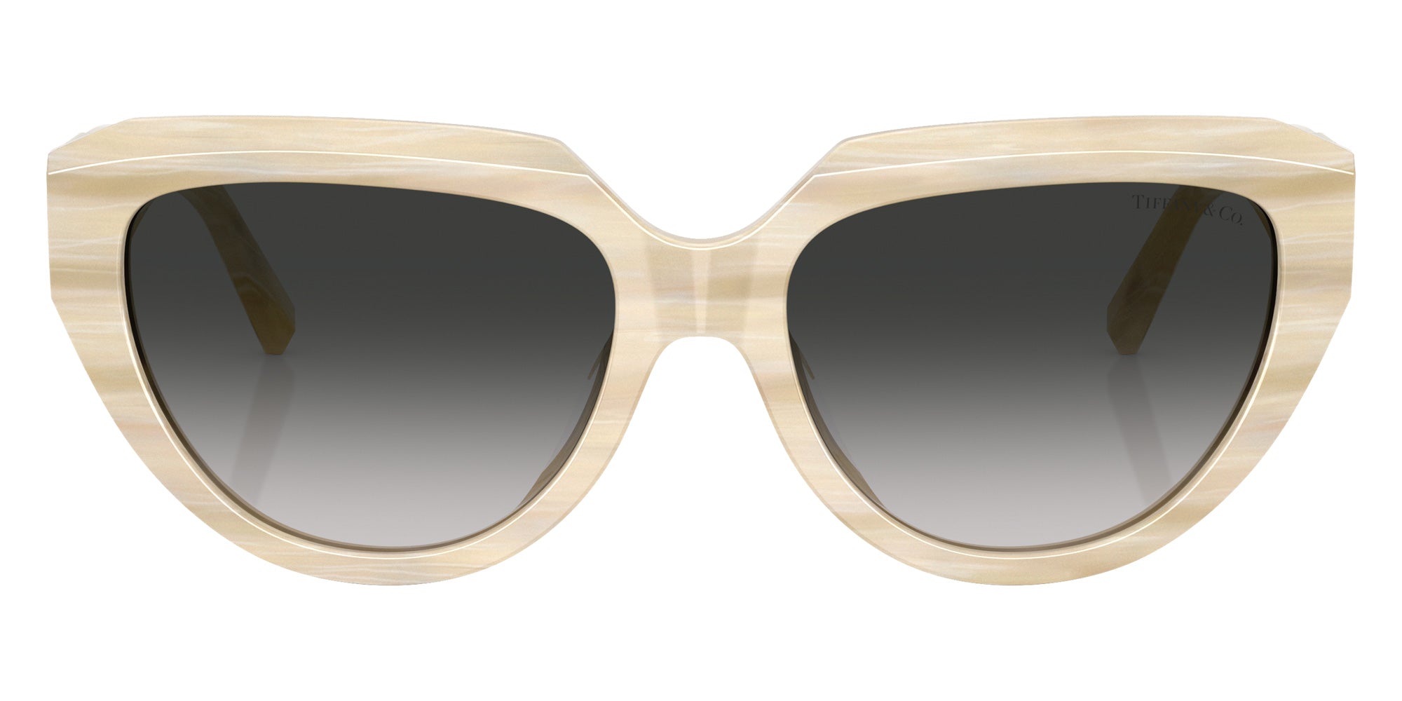 TIFFANY TF4238U 84313C 55 - Striped Ivory / Gray Gradient #id:tf4238u84313c_s:100100