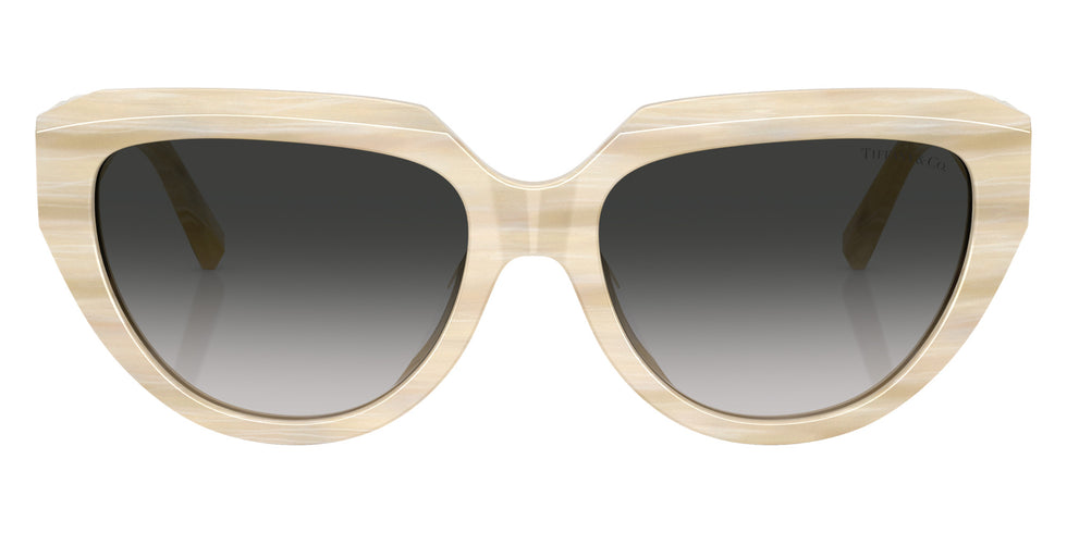 TIFFANY TF4238U 84313C 55 - Striped Ivory / Gray Gradient #id:tf4238u84313c_s:100100