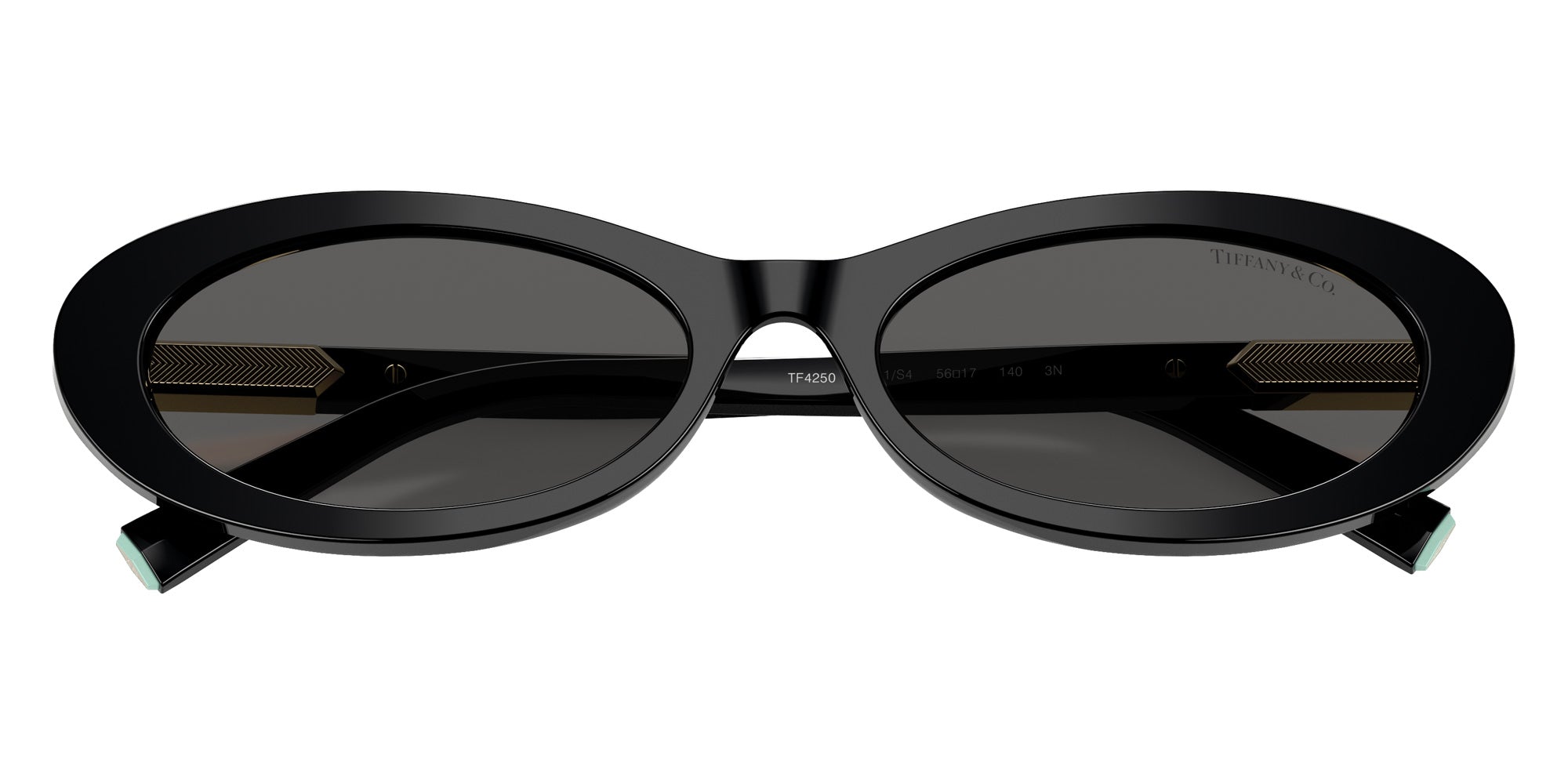 TIFFANY TF4250 8001S4 56 - Black / Dark Gray #id:tf42508001s4_s:100120