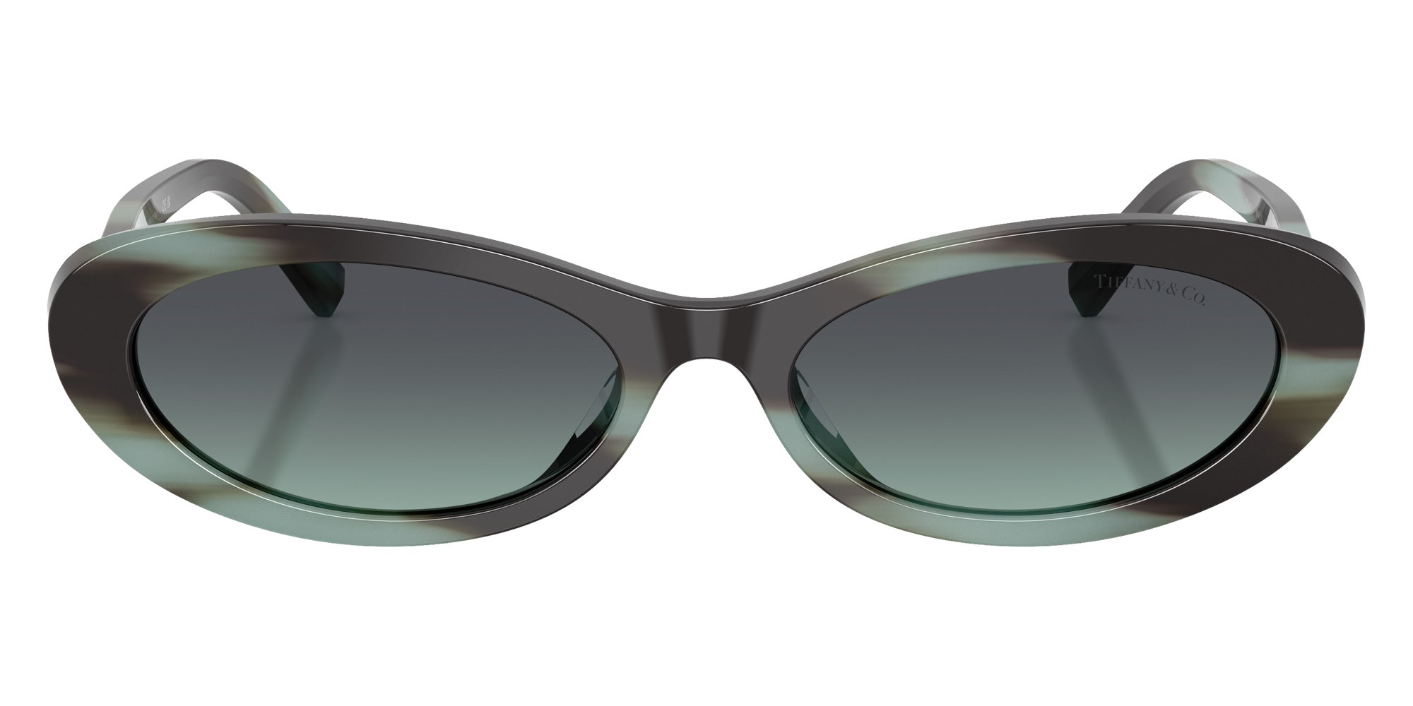 TIFFANY TF4250 84432G 56 - Striped Black Tiffany / Azure/Dark Gray #id:tf425084432g_s:104100