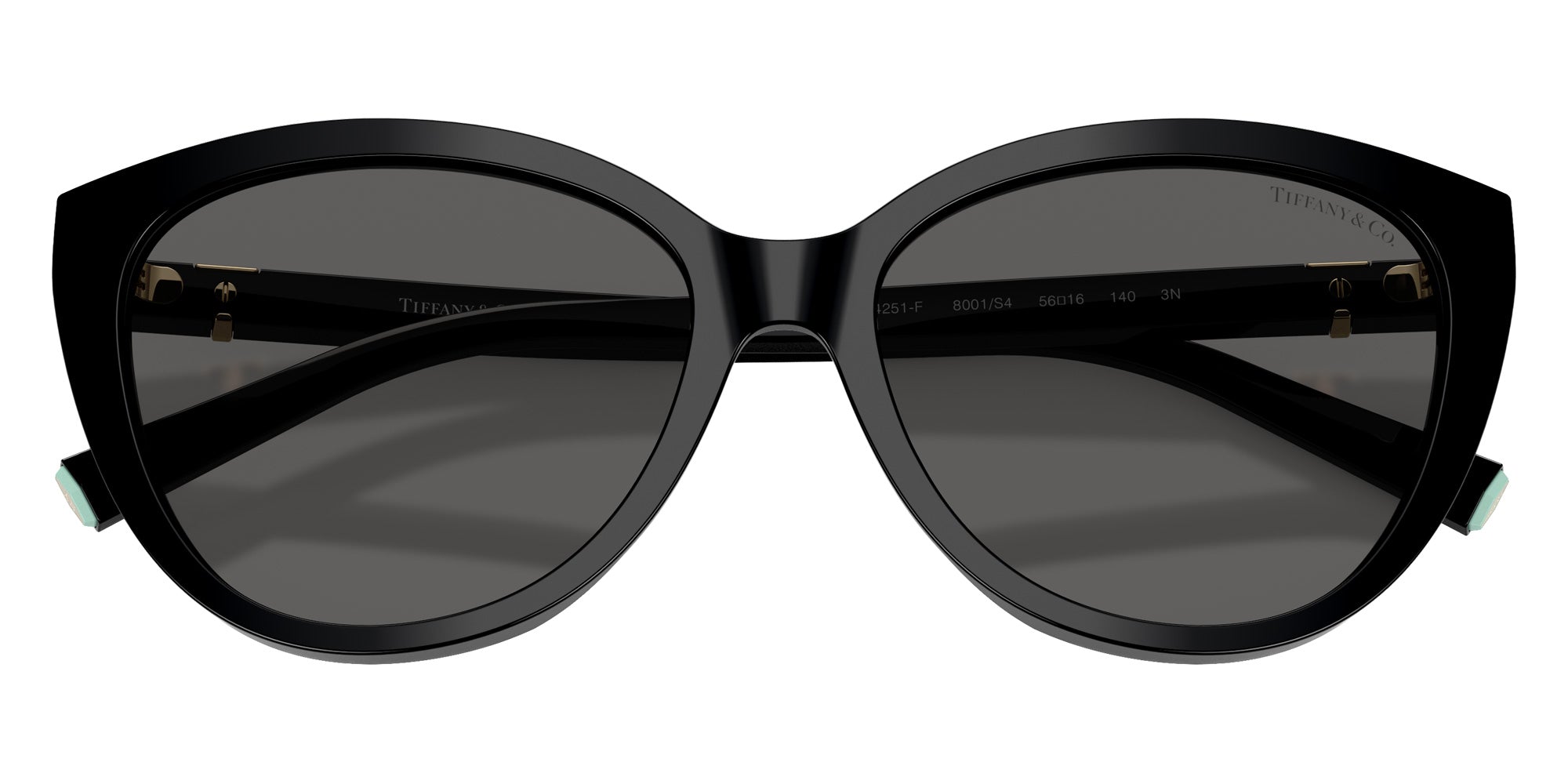 TIFFANY TF4251F 8001S4 56 - Black / Dark Gray #id:tf4251f8001s4_s:100120