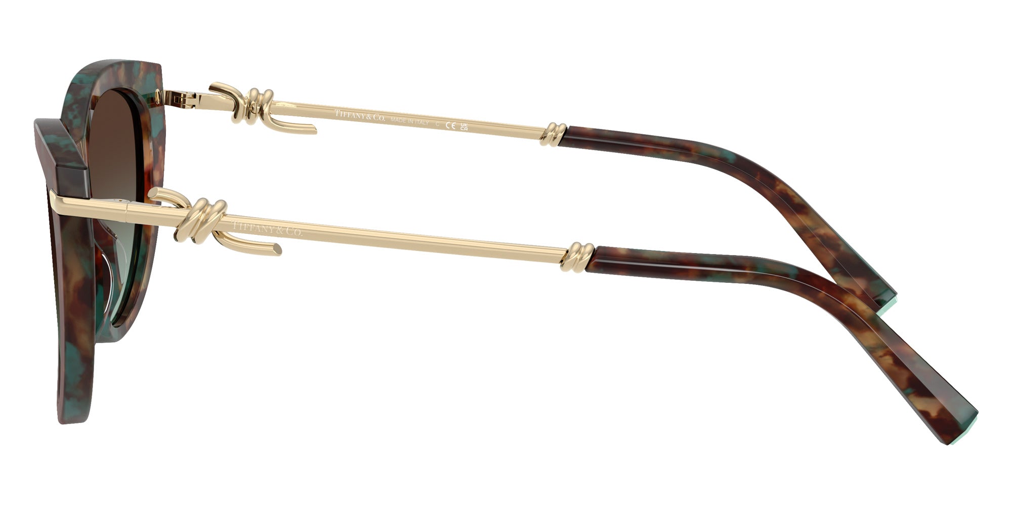 TIFFANY TF4253 84425D 55 - Brown Tiffany Havana / Azure Gradient Brown #id:tf425384425d_s:106110