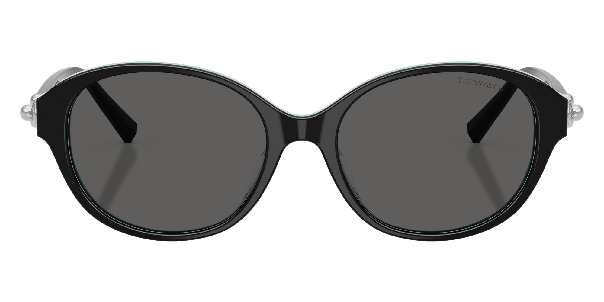 TIFFANY TF4263D 8055S4 54 - Black on Tiffany Blue #id:tf4263d8055s4_s:102100