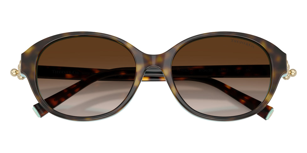 TIFFANY TF4263D 81343B 54 - Havana on Tiffany Blue #id:tf4263d81343b_s:106120