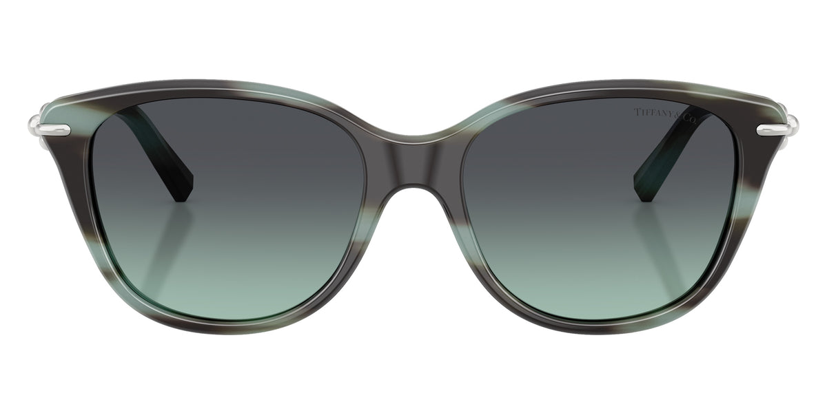 TIFFANY TF4267 84432G 54 - Striped Black Tiffany / Azure Gradient Dark Gray #id:tf426784432g_s:104100