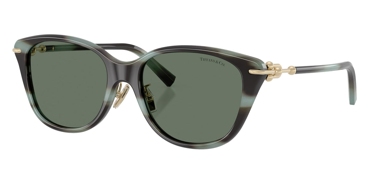 TIFFANY TF4267F 84432G 54 - Striped Black Tiffany / Azure Gradient Dark Gray #id:tf4267f84432g_s:104105