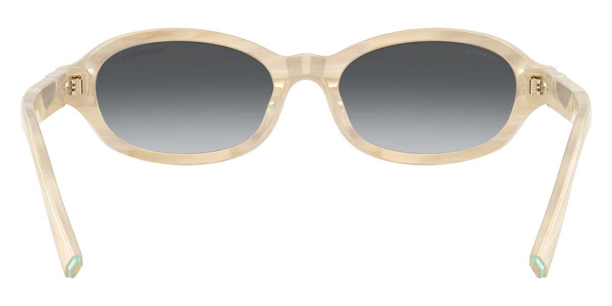 TIFFANY TF4270U 8431T3 52 - Striped Ivory / Polarized Gray Gradient #id:tf4270u8431t3_s:106115