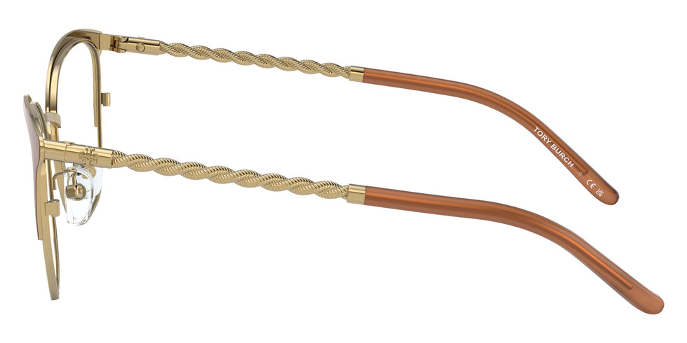 Tory Burch TY1076 3342 51 - Shiny Gold/Camel #id:ty10763342_s:100110