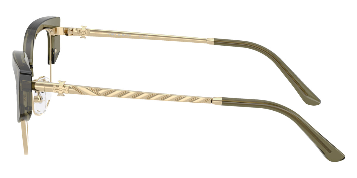 Tory Burch TY1101 2085 52 - Shiny Light Gold/Transparent Olive #id:ty11012085_s:104110