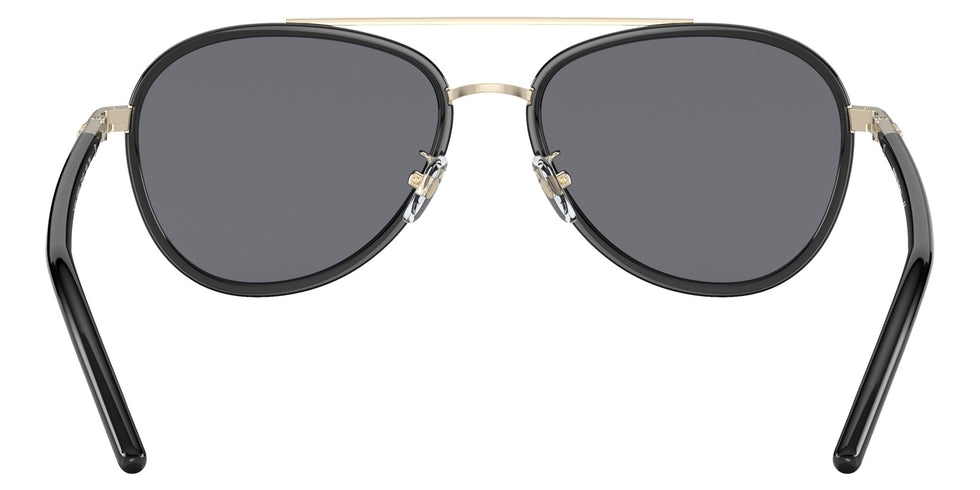 Tory Burch TY6089 33056V 57 - Black / Dark Gray Flash Mirrored #id:ty608933056v_s:100115