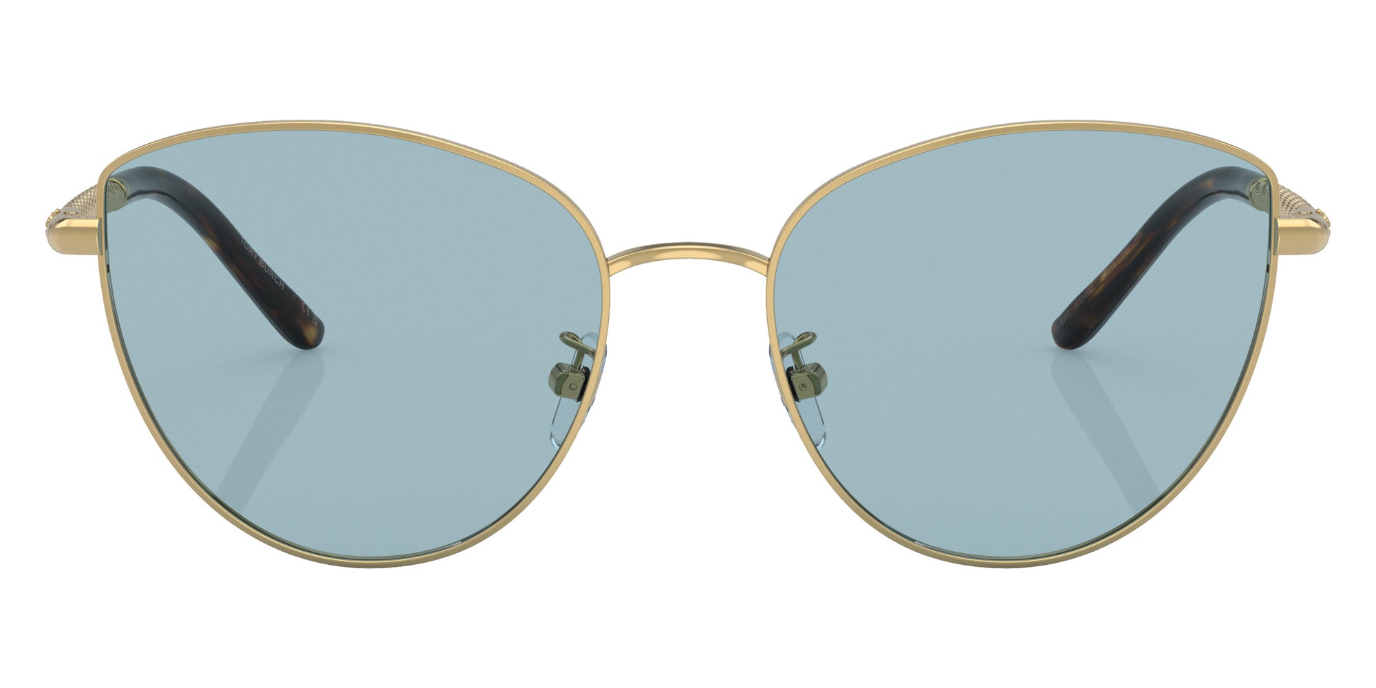 Tory Burch TY6091 330480 56 - Shiny Gold / Solid Azure #id:ty6091330480_s:102100