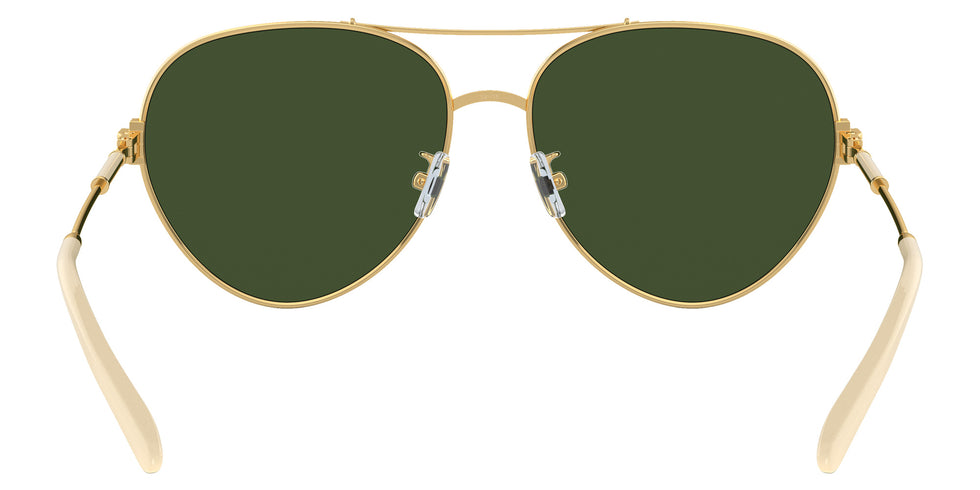 Tory Burch TY6098 335171 58 - Gold / Dark Green Solid #id:ty6098335171_s:100115
