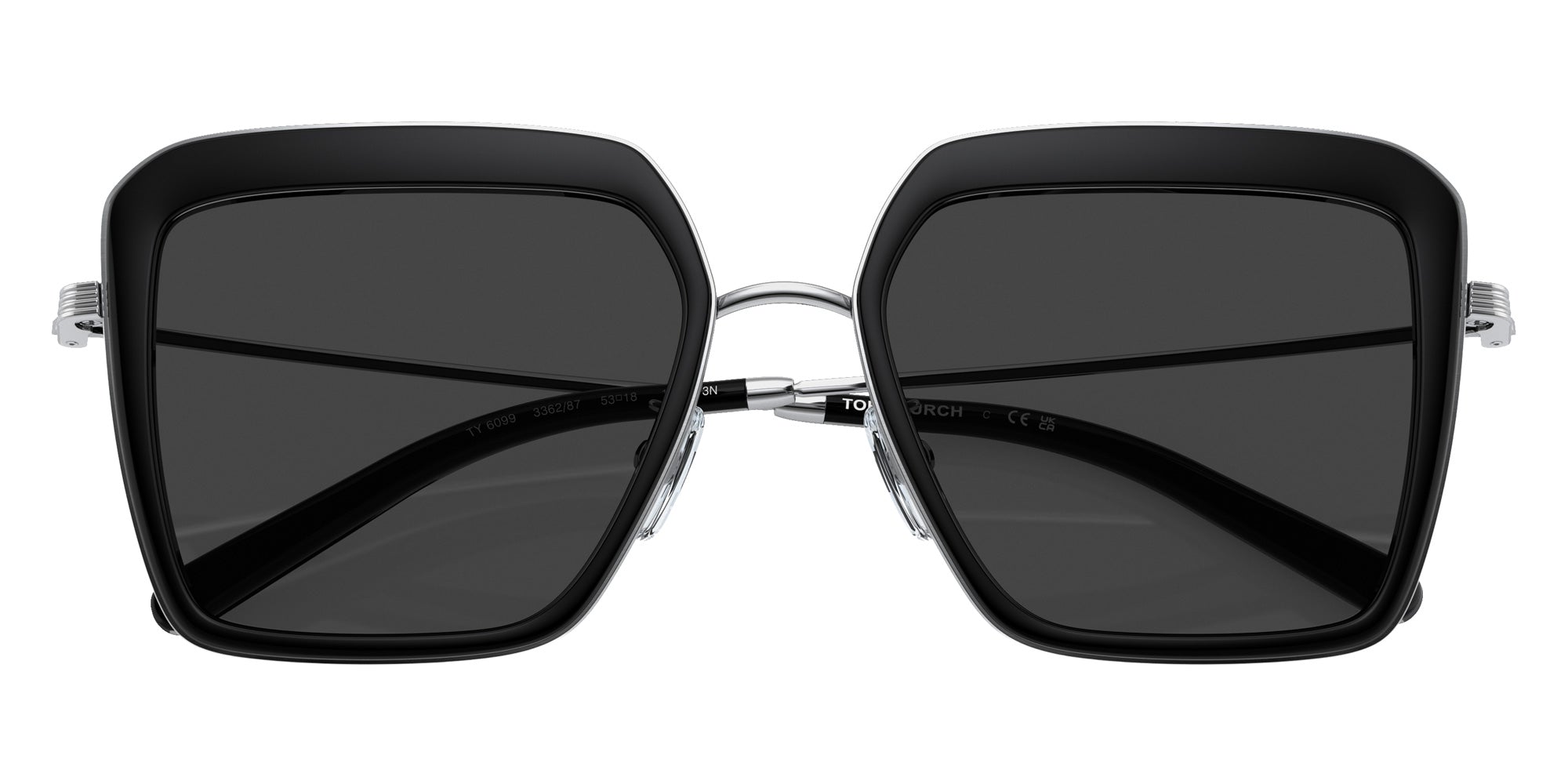 Tory Burch TY6099 336287 53 - Black / Dark Gray #id:ty6099336287_s:100120